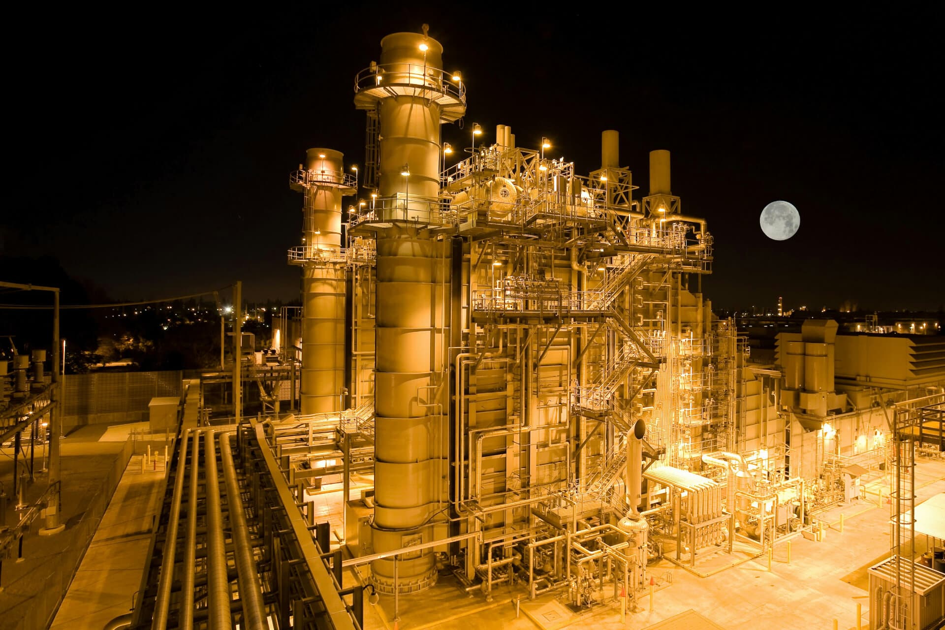 Oil refinery